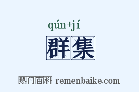 群集是什么意思的图片